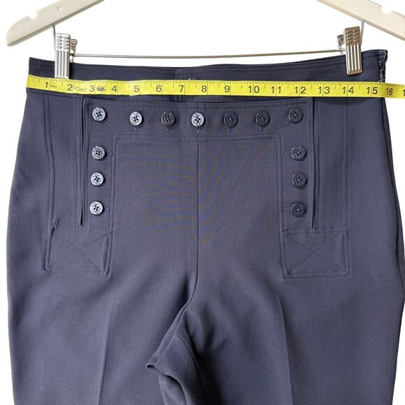 LAUREN RALPH LAUREN Women's Double-Faced Crepe Sailor Pants - Picture 8 of 10